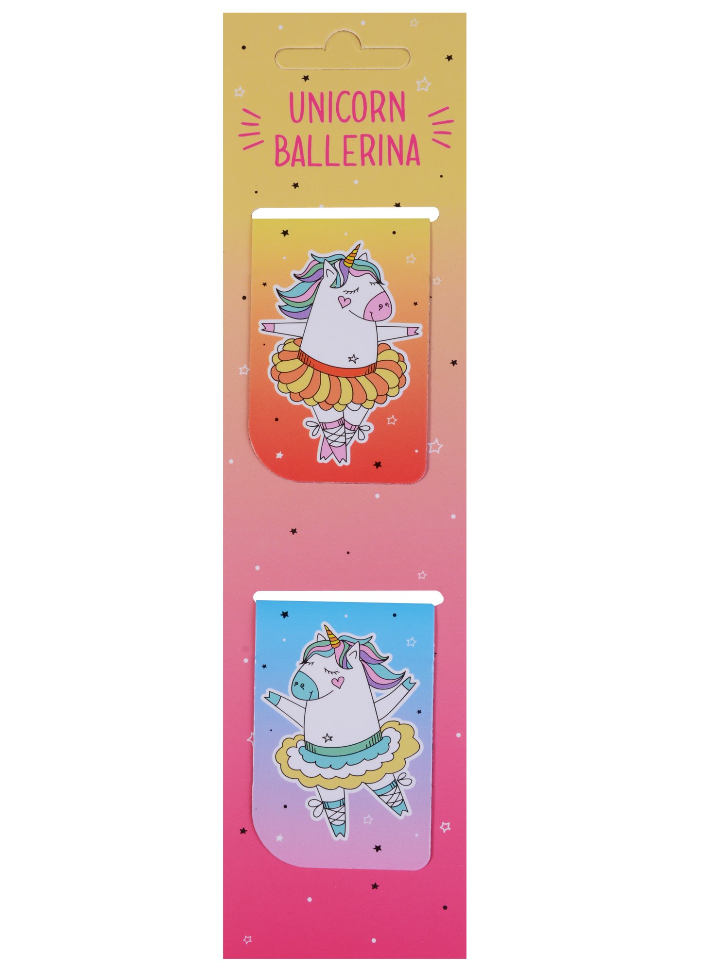 

Магнитные закладки «Unicorn ballerina», 2 штуки
