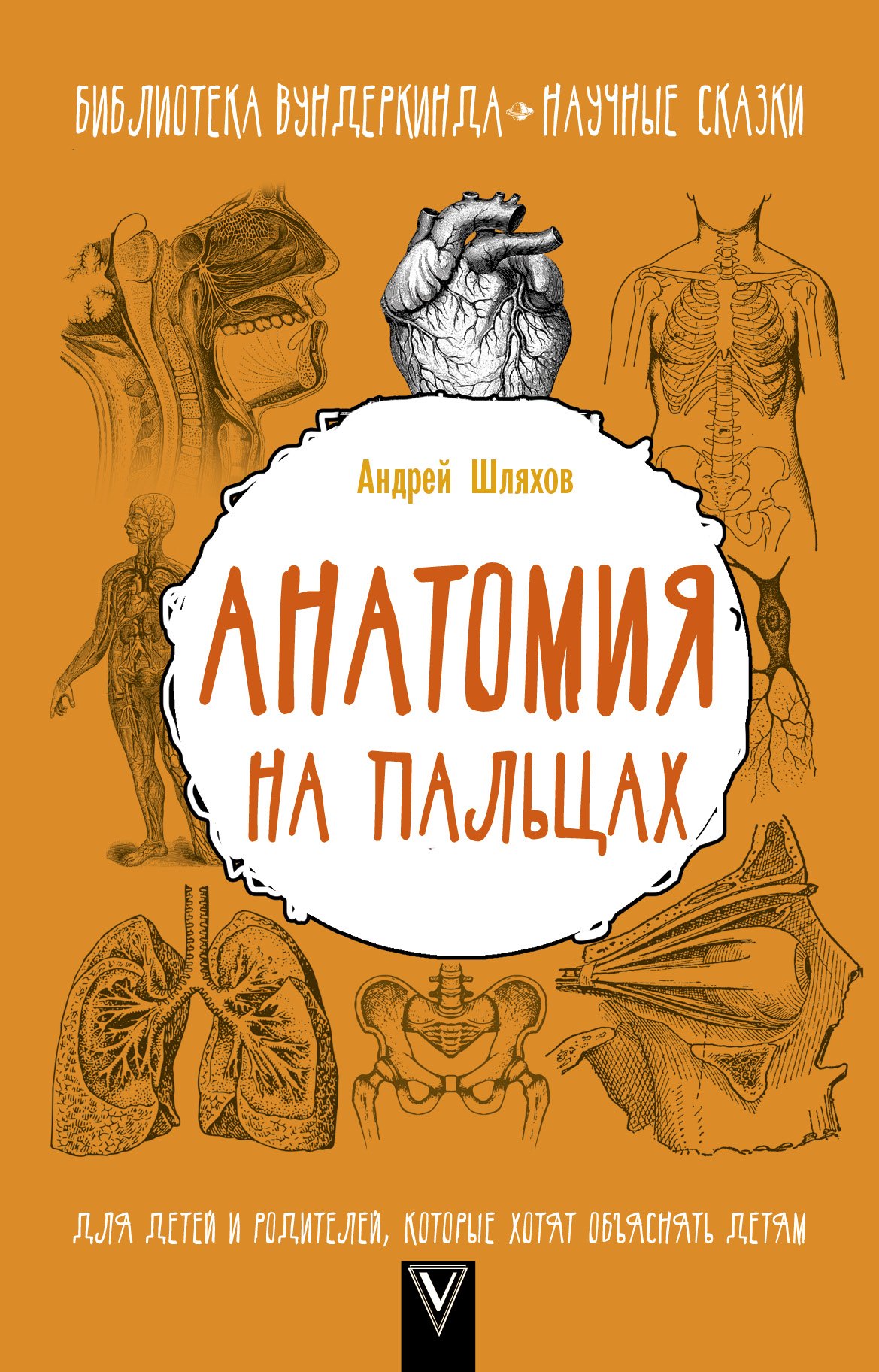 Шляхов Андрей Левонович: Анатомия на пальцах. Для детей и родителей, которые хотят объяснять детям