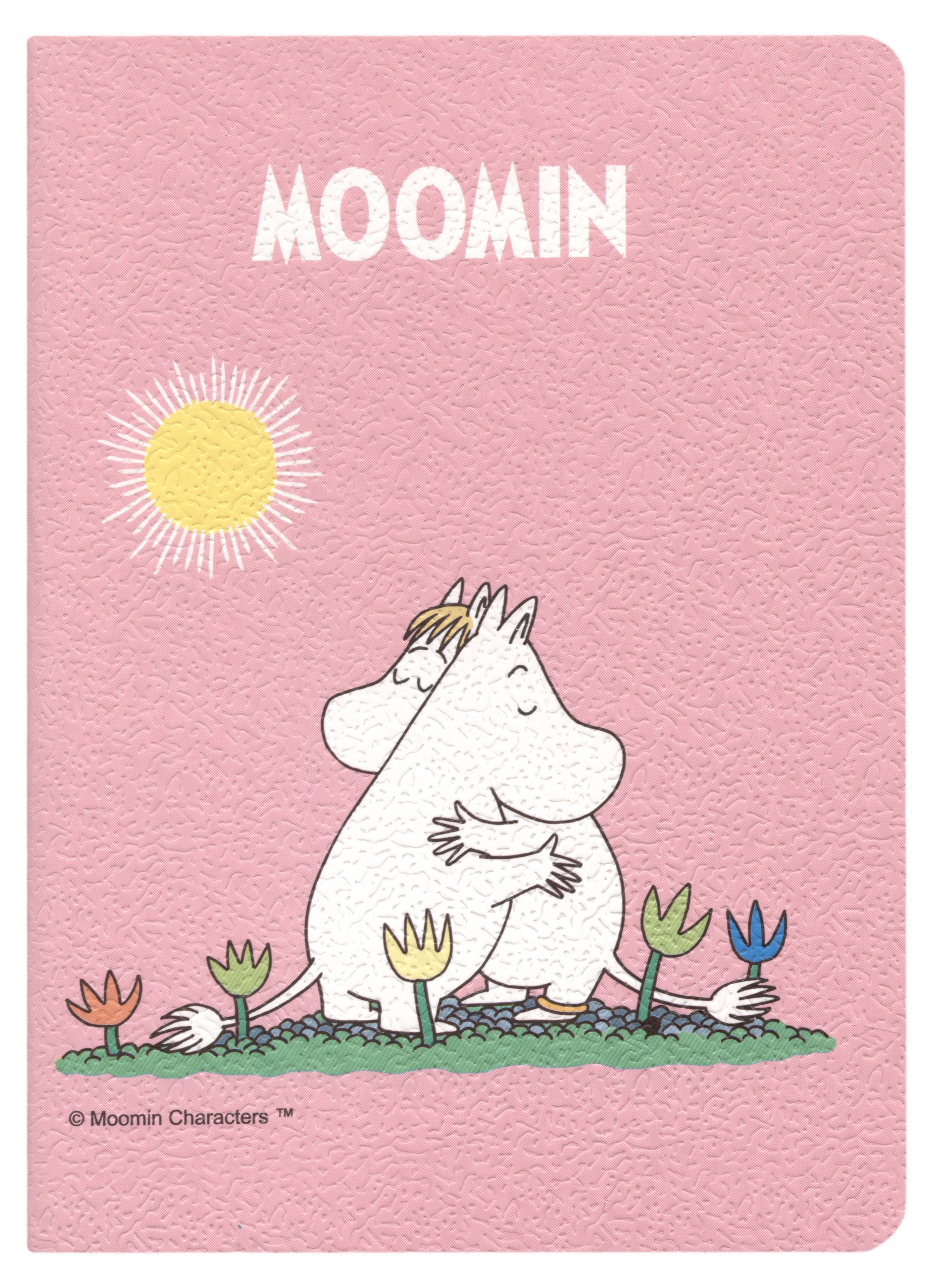 

Записная книжка А6 32л кл. MOOMIN "Муми-тролль и Фрекен Снорк обнимаются" ПВХ-обл.