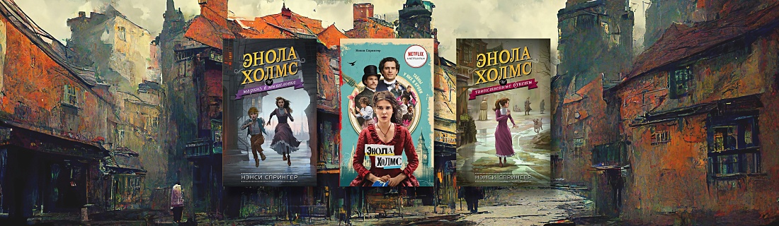 Энола Холмс: все книги цикла