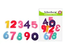 Купить Набор для детского творчества, Набор спонжей художественных Цифры 10шт. — Фото №1