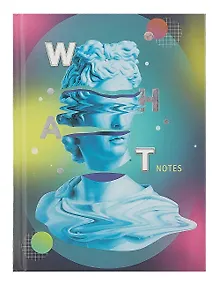 Купить Книга для записей А6 64л кл. "Surrealism" 7БЦ, мат.лам, выб.лак, тиснение фольгой, офсет — Фото №1