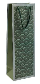 Купить Пакет бутылочный 36*12*8,5 "Abstract style" бум.мат.ламинат — Фото №1