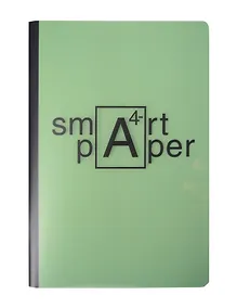 Купить Тетрадь А4- 60л кл. "Simply. Мятный" скрепка, прозр.пластик с печатью, скр.углы, инд.уп. — Фото №1