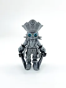 Купить Фигурка 3D Скелет пирата Стид (22007999) (7х12) — Фото №1