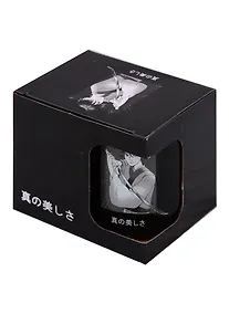 Купить Кружка Аниме Парень с мечом (Сёнэн) (черная) (керамика, деколь) (330мл) (коробка) — Фото №1