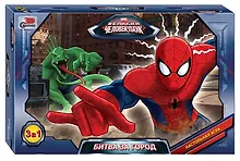 Купить Настольная Игра Step puzzle Marvel Битва за город 76544 — Фото №1