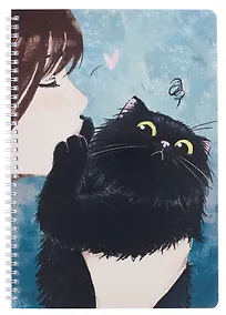 Купить Тетрадь в клетку "Обнимашки", А4 100 листов — Фото №1