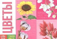 Купить Обучающая книга «Цветы» — Фото №1