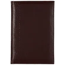 Купить Ежедневник недат. А5 160л "Сариф эконом" коричневый, кожзам, тв.переплет, обл.поролон, офсет, ляссе — Фото №1