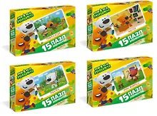 Купить Пазл-мини 15 эл. МиМиМишки. Мишки за работой — Фото №1