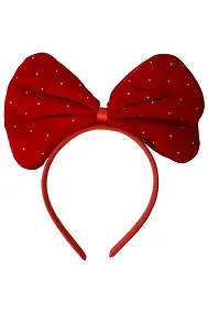 Купить Ободок новогодний Бант (текстиль) (12-6122-HNY1) — Фото №1