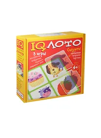 Купить Настольная, развивающая игра, Айрис-пресс, Пластиковое лото Силуэты, комплект из трех игр — Фото №1