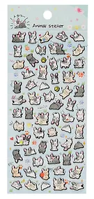 Купить Наклейки Мопсы, PVC — Фото №1