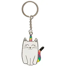 Купить Брелок My lucky charm Котик-единорог (металл) (12-07150-736472) — Фото №1