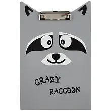 Купить Планшет «Crazy raccoon», А4, пластик, фигурный — Фото №1