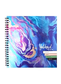 Купить Скетчбук "Цветная фактура", цветной блок, 45 листов, 19.5 х 19.5 см — Фото №1