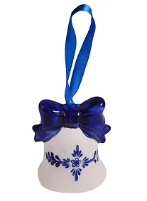 Купить Подвесное украшение Колокольчик с бантиком (керамика) (5,6х4,7х7,1) — Фото №1