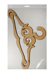 Купить Вешалка из МДФ (2150417) (37х20см) (игрушка из дерева) (упаковка) — Фото №1