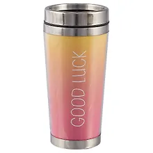 Купить Термостакан Good luck (красный градиент) (пластик) (400мл) — Фото №1