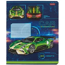 Купить Тетрадь в линейку Hatber, Car Design, 24 листа, в ассортименте — Фото №1