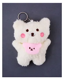 Купить Брелок Kawaii Мишка с банданой (текстиль) (12см) — Фото №1