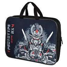 Купить Папка для тетрадей А4+ "РОБОТЫ" 34,5*26*7см, полиэстер, водоотталкив. ткань, молния — Фото №1