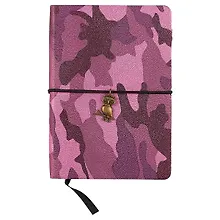 Купить Записная книжка Escalada «Камуфляж. Малиновый металлик», 96 листов, А6 — Фото №1