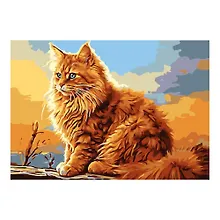 Купить Набор для творчества LORI. Картина по номерам на картоне "Рыжик" — Фото №1