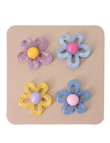 Купить Джибитсы Цветочки (4шт) (ПВХ) (12-18031-202506-GB28) — Фото №1