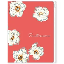 Купить Папка для документов, ЦВЕТЫ А4, 7 отделений, пластик, внутренние папки-уголки, на гибкой молнии — Фото №1