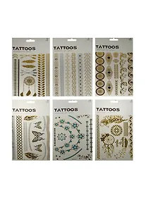 Купить Тату серебро-золото в ассортименте (11-01488-24) — Фото №1