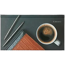 Купить Планинг недат. 64л "Офисный стиль. Кофе" карманный, 7БЦ, мат. ламинация, выб. лак., офсет — Фото №1