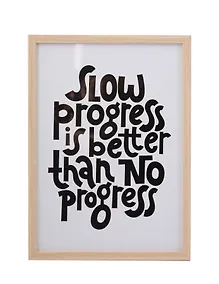 Купить Фоторамка 21*30 "Slow progress" светлое дерево — Фото №1