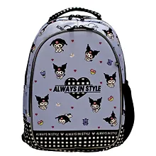Купить Рюкзак "Kuromi. На стиле" 2 отделения, 40*32*16 см — Фото №1