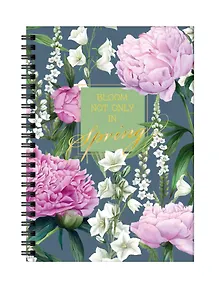 Купить Тетрадь общая «La Fleur. Spring», 80 листов в клетку, А5 - Listoff — Фото №1