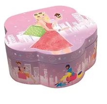 Купить Сувенир, JAKOS,  Шкатулка - цветок (больш.) музыкальная, в ассортименте — Фото №1