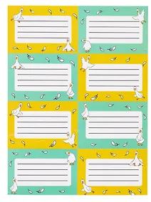 Купить Наклейки для тетрадей Yoi, "Гусь-обнимусь", 24 штуки — Фото №1