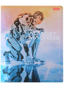 Купить Тетрадь в клетку Hatber, "Кибер интеллект", 48 листов, в ассортименте — Фото №1