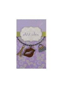 Купить Кулоны в асс.1 Коричневые губы (QA 217 MIX) (14021122) (упаковка) — Фото №1