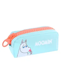 Купить Пенал с большой молнией "Moomin. Муми-тролль с цветочком" — Фото №1