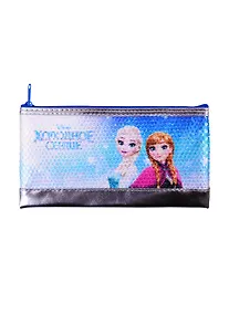 Купить Пенал-косметичка 205*110 "Холодное сердце" пайетки, молния — Фото №1