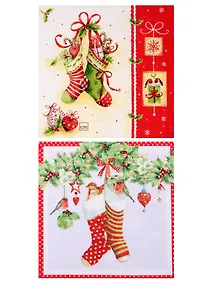 Купить Набор салфеток для декупажа Счастливого Рождества - 2 шт. — Фото №1