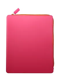 Купить Папка для тетрадей А5 "Розовая" на молнии с 2-х сторон, силикон, Феникс — Фото №1