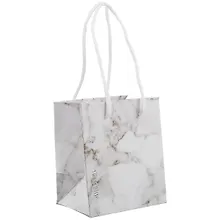 Купить Пакет А6 12*10*8 "Серый мрамор" нейтр., бум.мат.ламинат — Фото №1