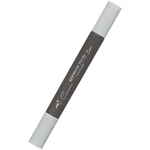 Купить Маркер художественный "Сонет" холодный серый 3, двухсторон., тонк. и широк.долото, Сонет — Фото №1