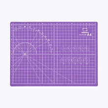 Купить Коврик для резки А4 защитный, трехслойный, сиреневый, Малевичъ — Фото №1