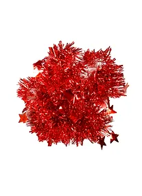 Купить Новогодняя мишура, красная, 6 х 200 см — Фото №1