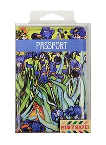 Купить Обложка для паспорта Винсент Ван Гог Ирисы (ПВХ бокс) — Фото №1