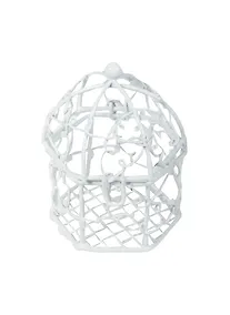 Купить Декоративные элементы из металла Клетка ажурная белая — Фото №1